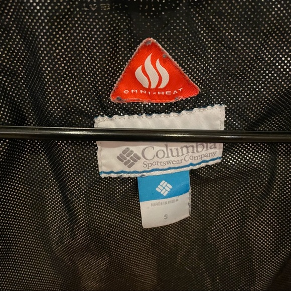 Men's Columbia Omni-heat vest size Small black - Picture 5 of 6